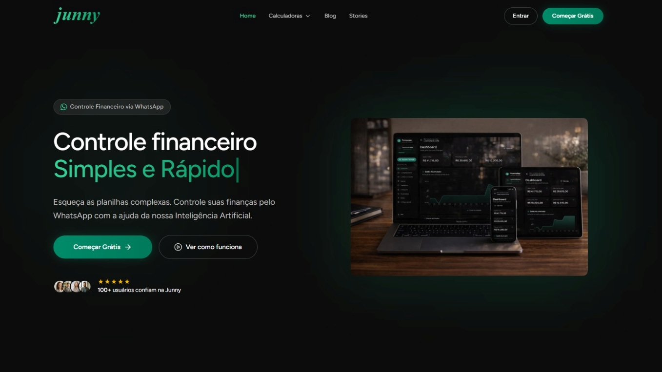 WEBAPP DE CONTROLE FINANCEIRO PESSOAL
